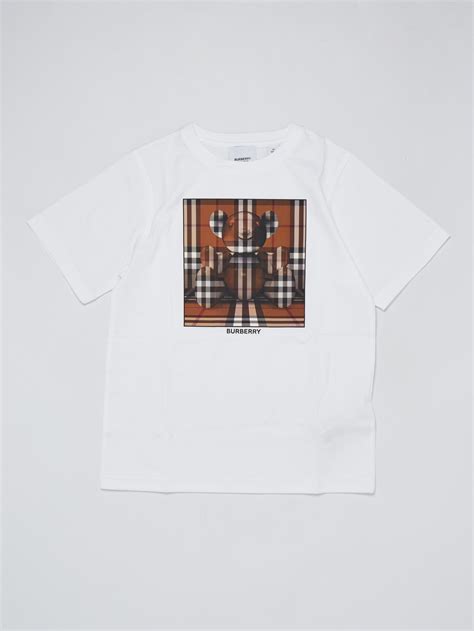 t-shirt burberry bambino|burberry abbigliamento bambino.